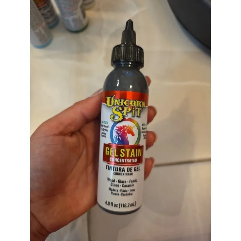 Gel Stain Glaze Weathered Daydream 4.0 FL OZ Bottle Gray 0422062C 19aw09 D4